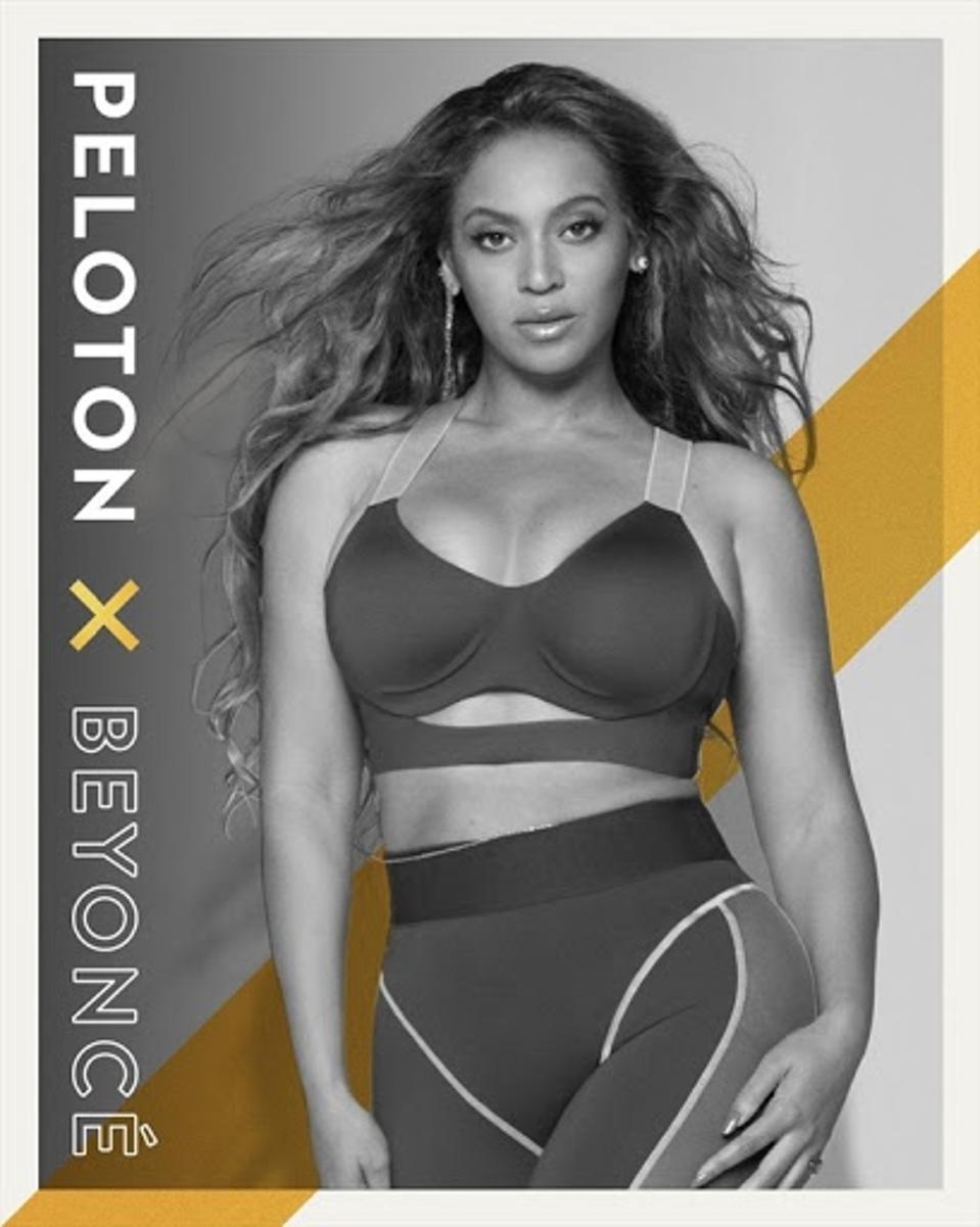 Beyonce and Peloton collaboration