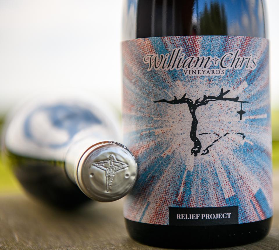 William Chris Vineyards Wanderer Series Relief Project Red Blend.