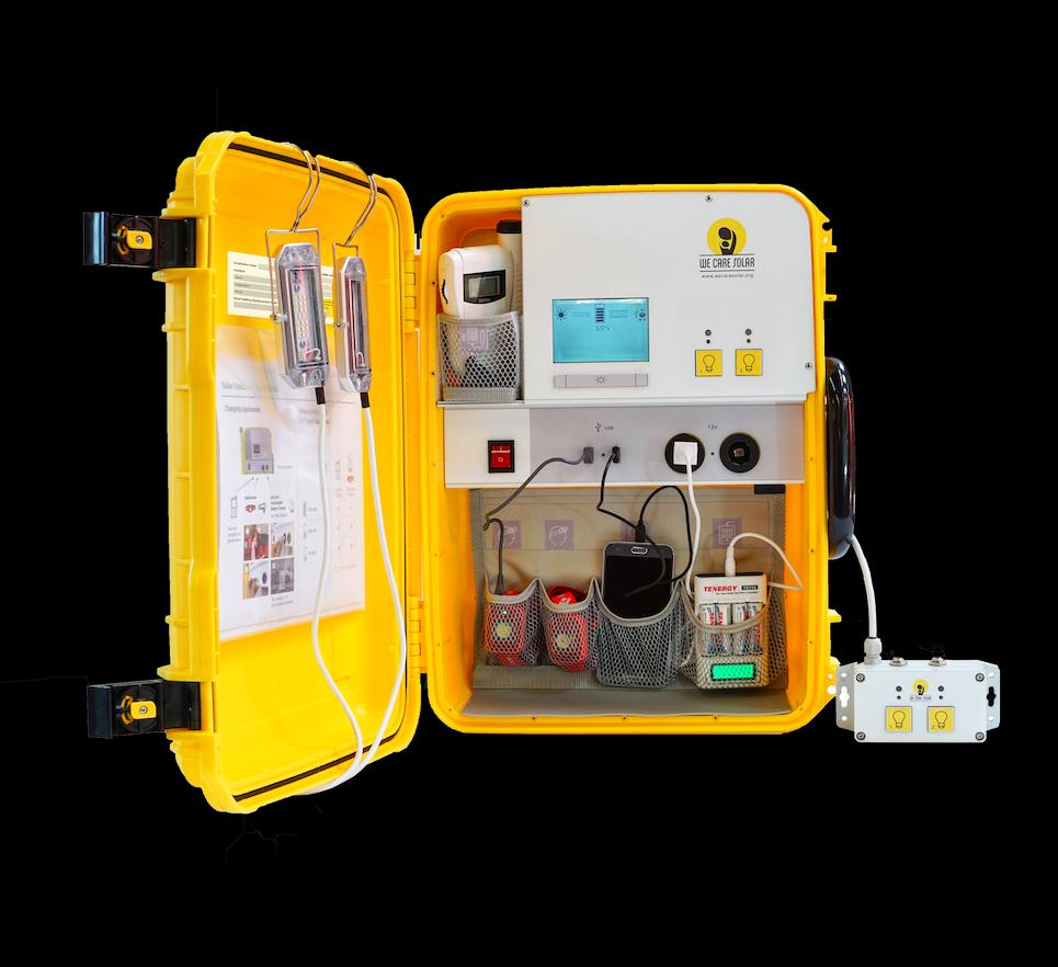 We Care Solar solar suitcase