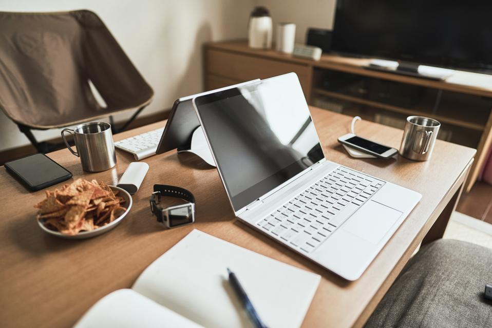 Working from home / no people