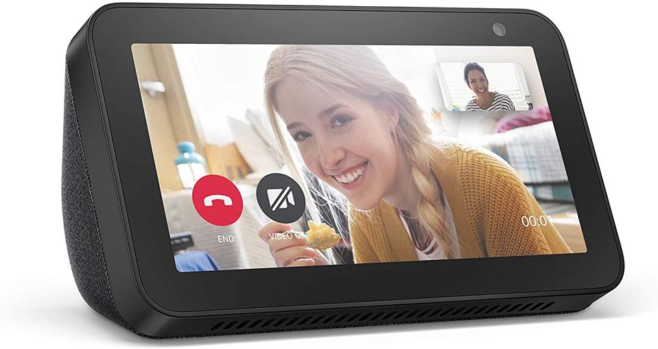 Echo Show 5 (1st Gen, 2019 release) -- Smart display with Alexa – stay connected with video calling - Charcoal