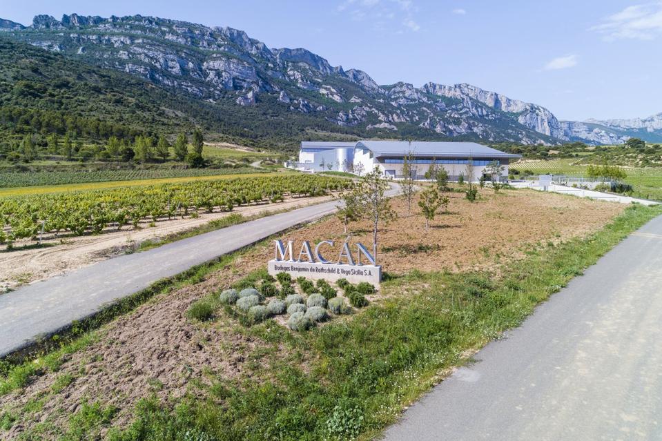 Vega Sicilia and Rothschild's Macán Winery in the North West of Rioja, near the Cantabrian Mountains