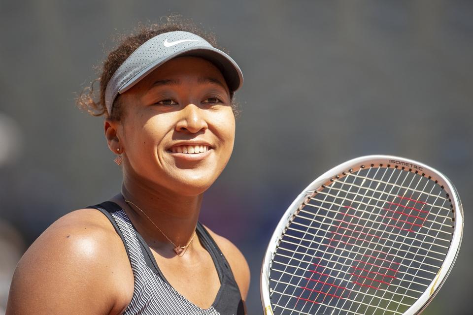 Naomi Osaka at the French Open. Roland-Garros 2021.