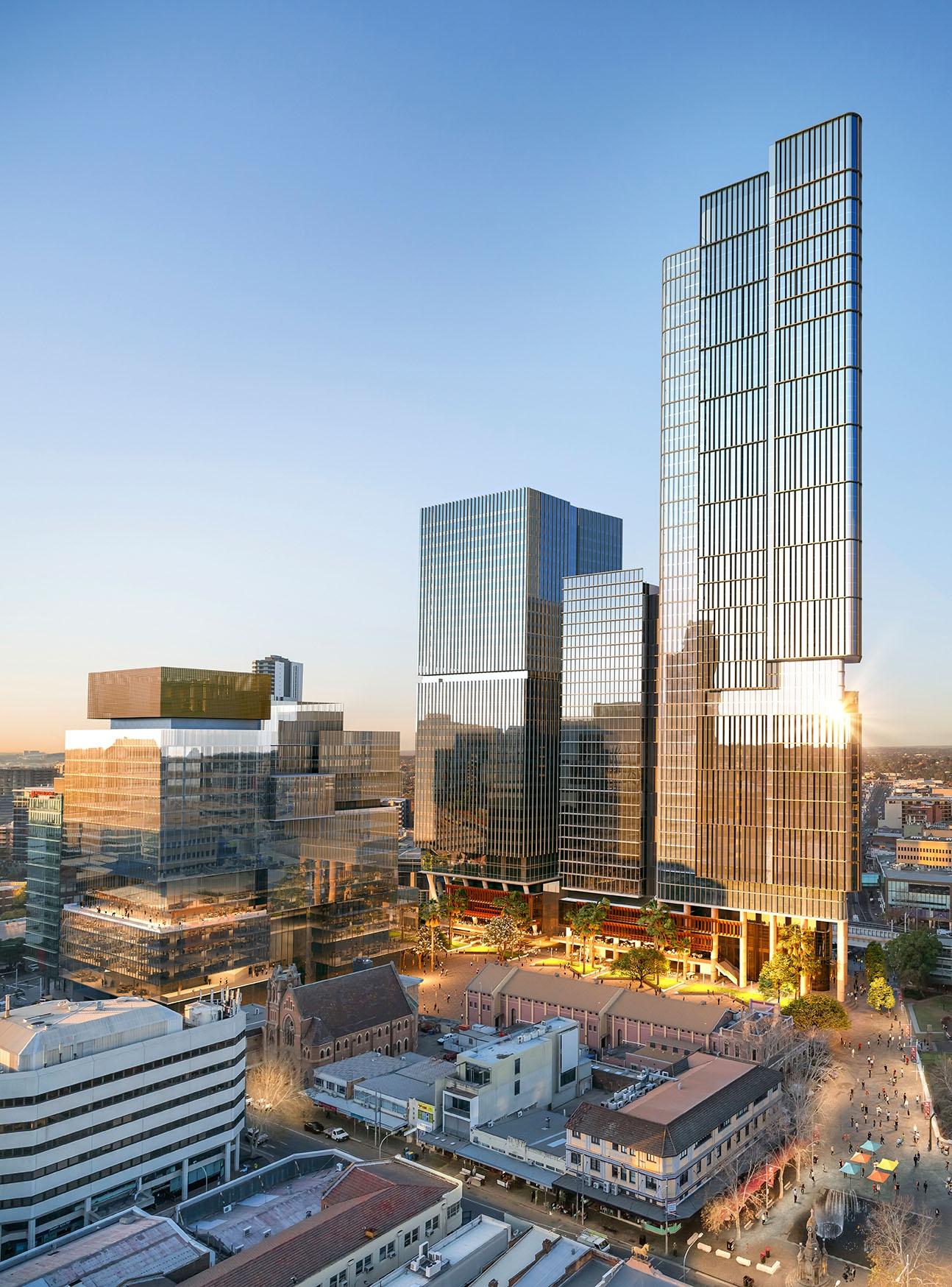 Parramatta Square, New South Wales.