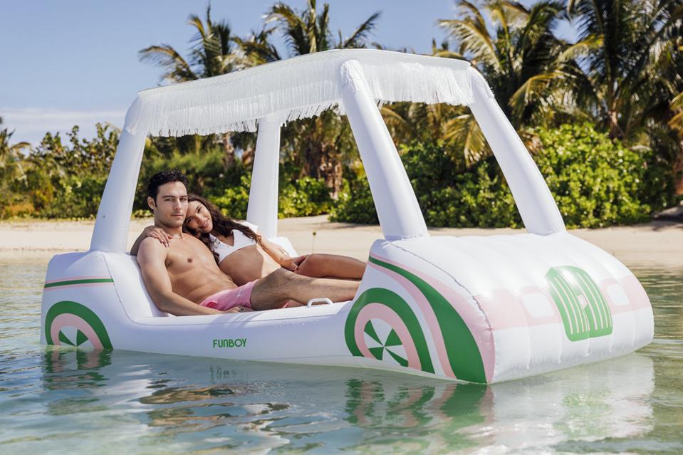Best pool float for two: FUNBOY Golf Cart Float