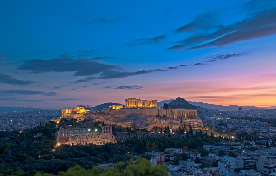 Athens Acropolis at dawn