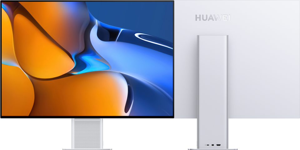 An official product render of Huawei's monitor, named the MateView.
