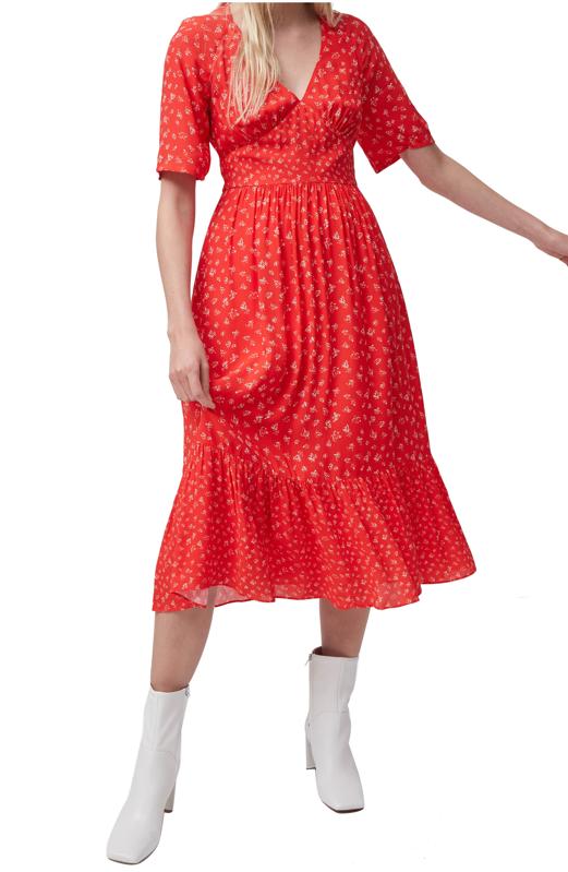 Nordstrom Sale: French Connection Fayola Drape Midi Dress