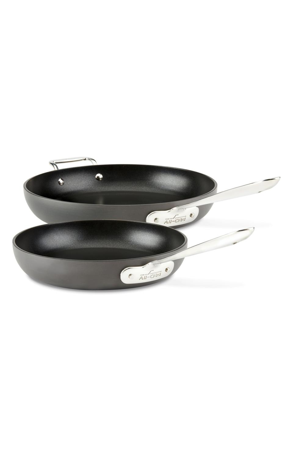 Nordstrom sale: All-Clad 10-Inch & 12-Inch Hard Anodized Aluminum Nonstick Fry Pan Set