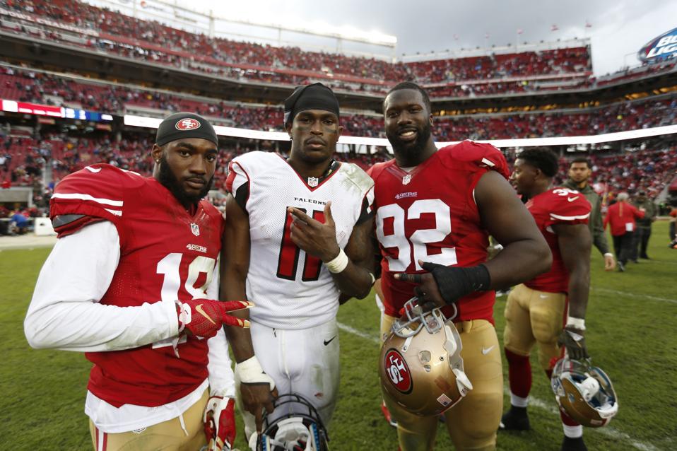 Atlanta Falcons wide receiver Julio Jones.