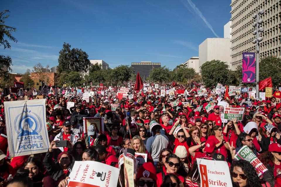 Los Angeles Teachers Reach Tentative Strike Settlement