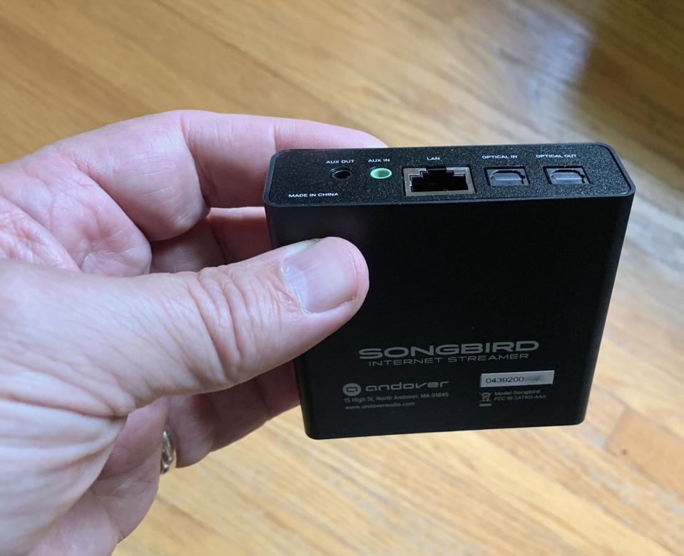 Andover Audio Songbird music streamer review