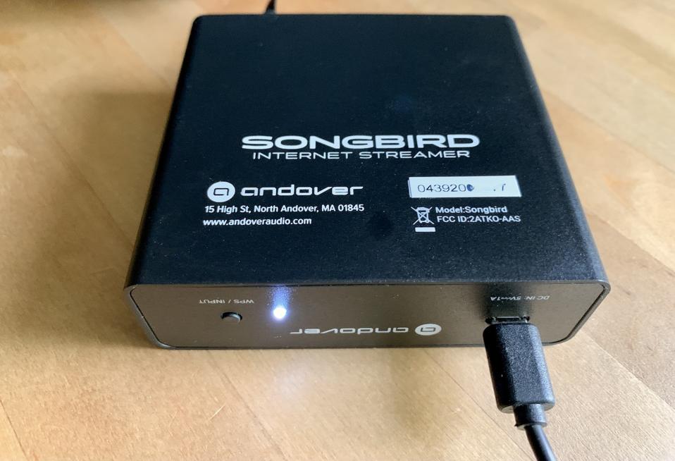 Andover Audio Songbird music streamer review