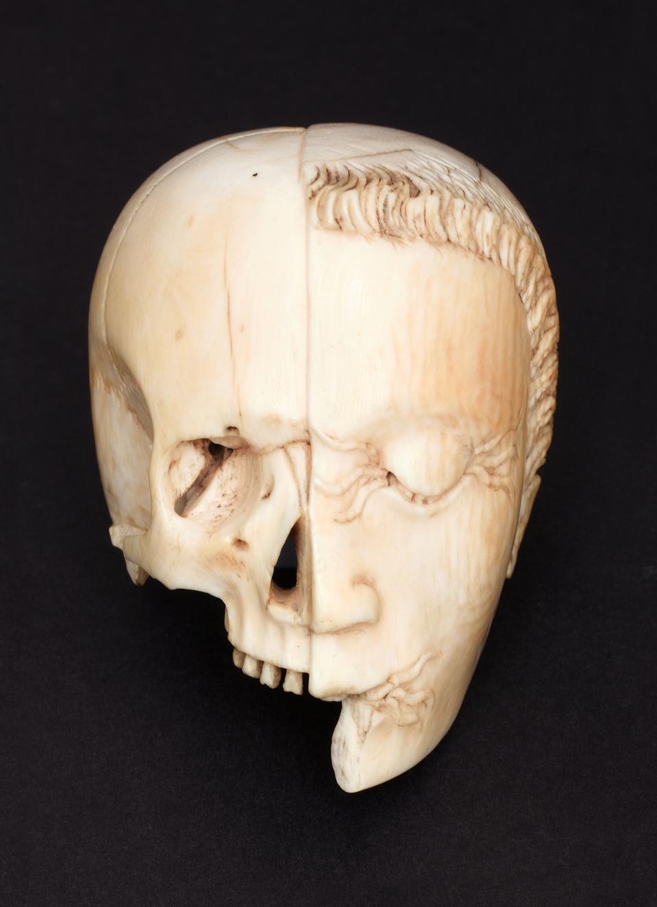 Ivory memento mori. Europe, 1601-1900.