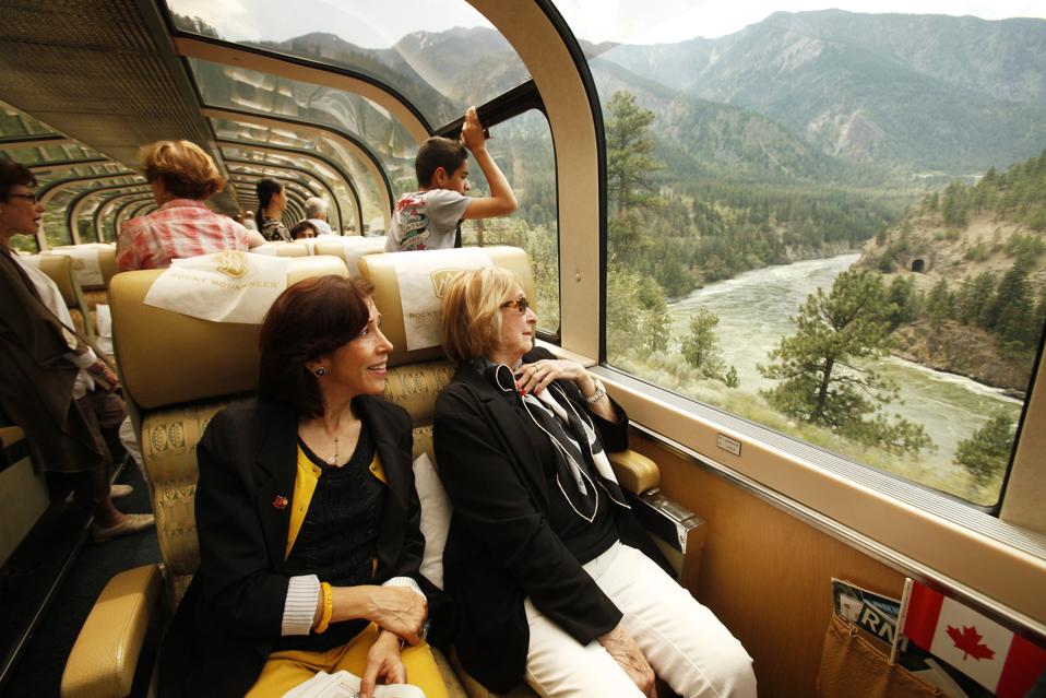 Guests on the Rocky Mountaineer