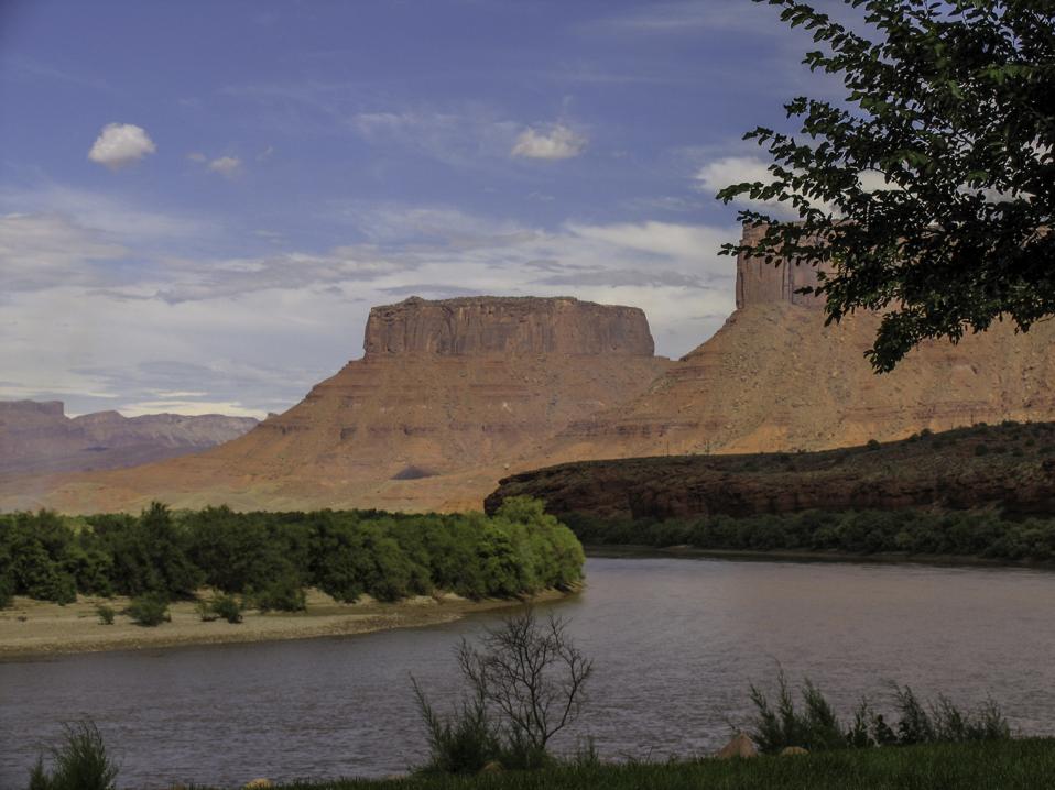 Moab landscape on the desert