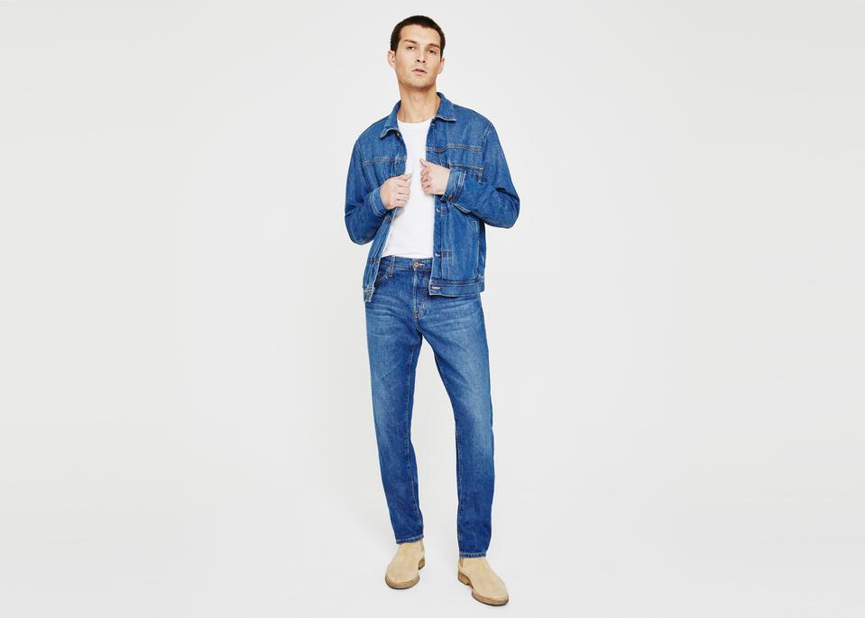 AG’s new 100% biodegradable Jean Of Tomorrow in Tellis slim fit.