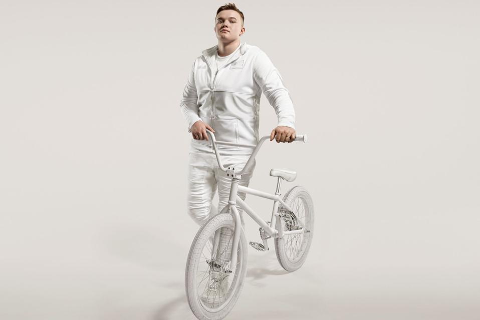 BMX freestyle rider Hannah Roberts is part of Team Milk.