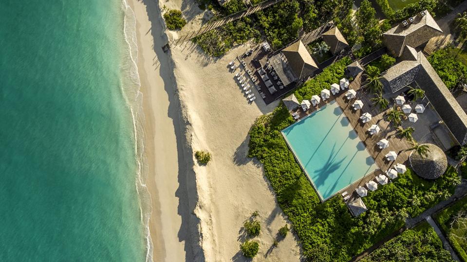 Como Parrot Cay resort in the Turks and Caicos Caribbean islands