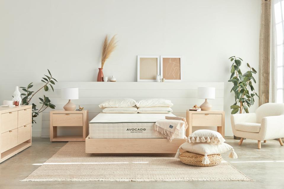 Best mattress sales: Avocado mattress in bedroom