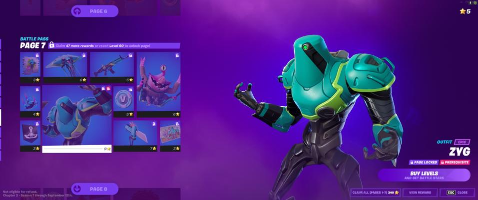Zyg Fortnite