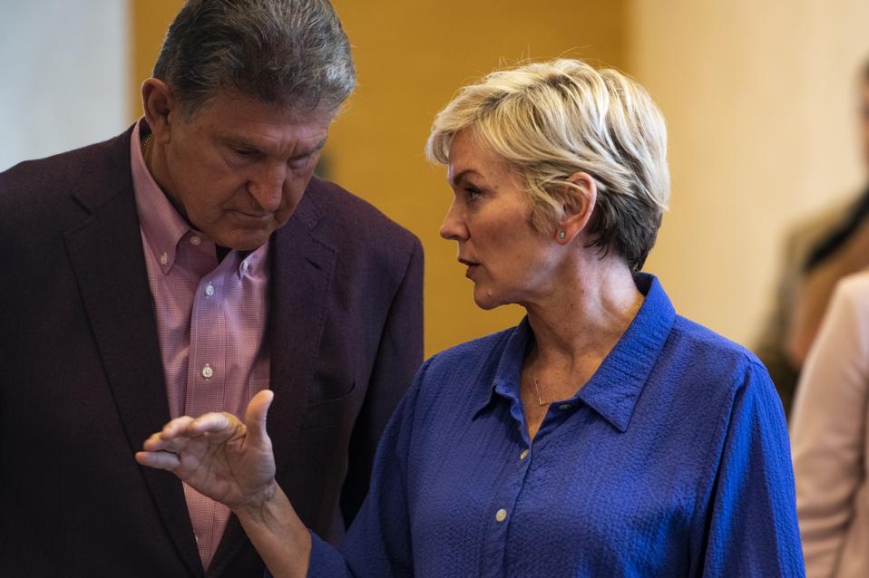 West Virginia Sen. Manchin And Energy Secretary Granholm Visit Energy Sector Companies In The State