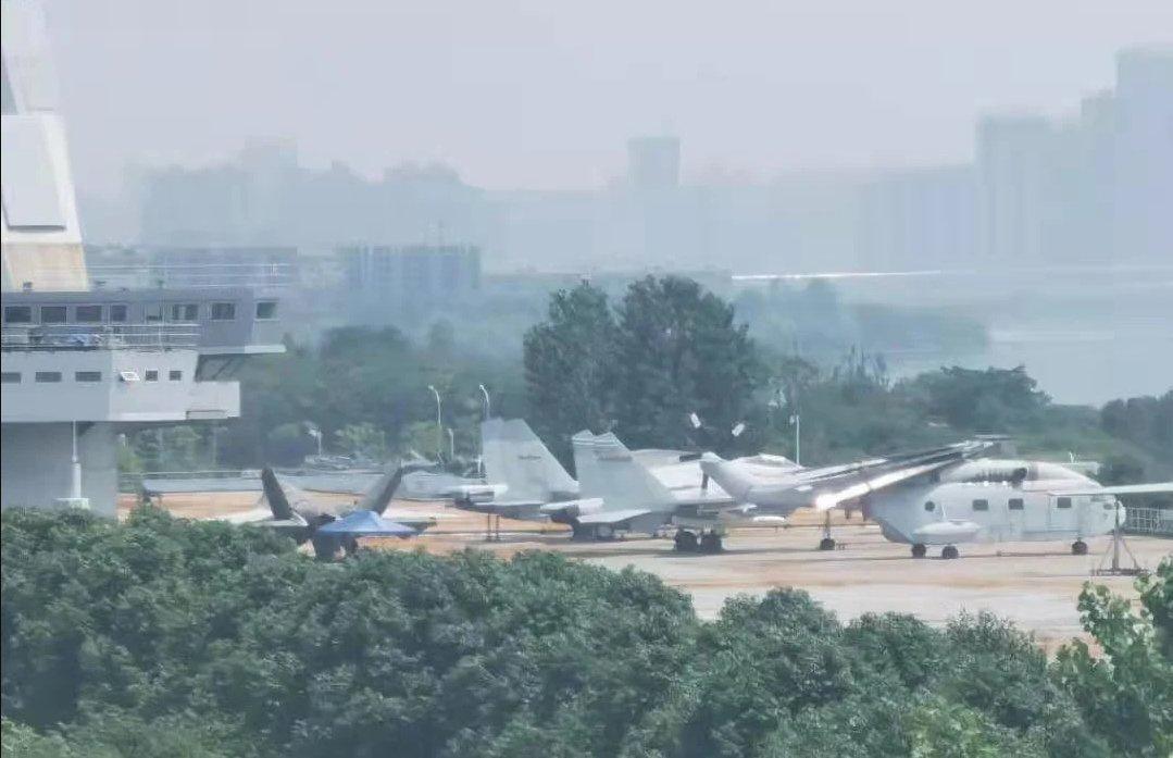 Look Closely—That's A Stealth Fighter On China's Pretend Aircraft Carrier Deck - Vimarsana News