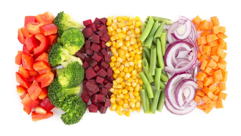 Cut vegetables.