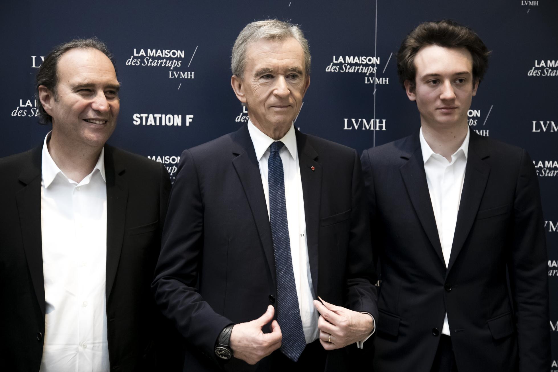 Bernard Arnault, LVMH CEO Inaugurates LVMH Start-up Accelerator In Paris