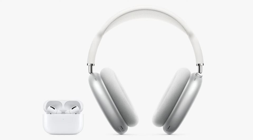 Apple AirPods Pro and Apple AirPods Max.