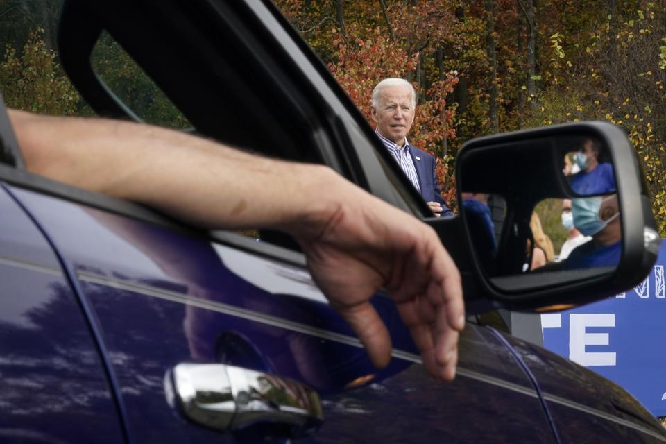Joe Biden Campaigns For President In Pennsylvania