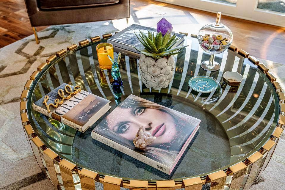 harold b zook living room coffee table studio city house