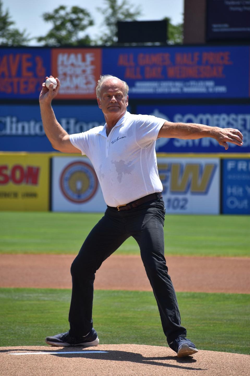 Kelsey Grammer's baseball fandom stretches back decades.