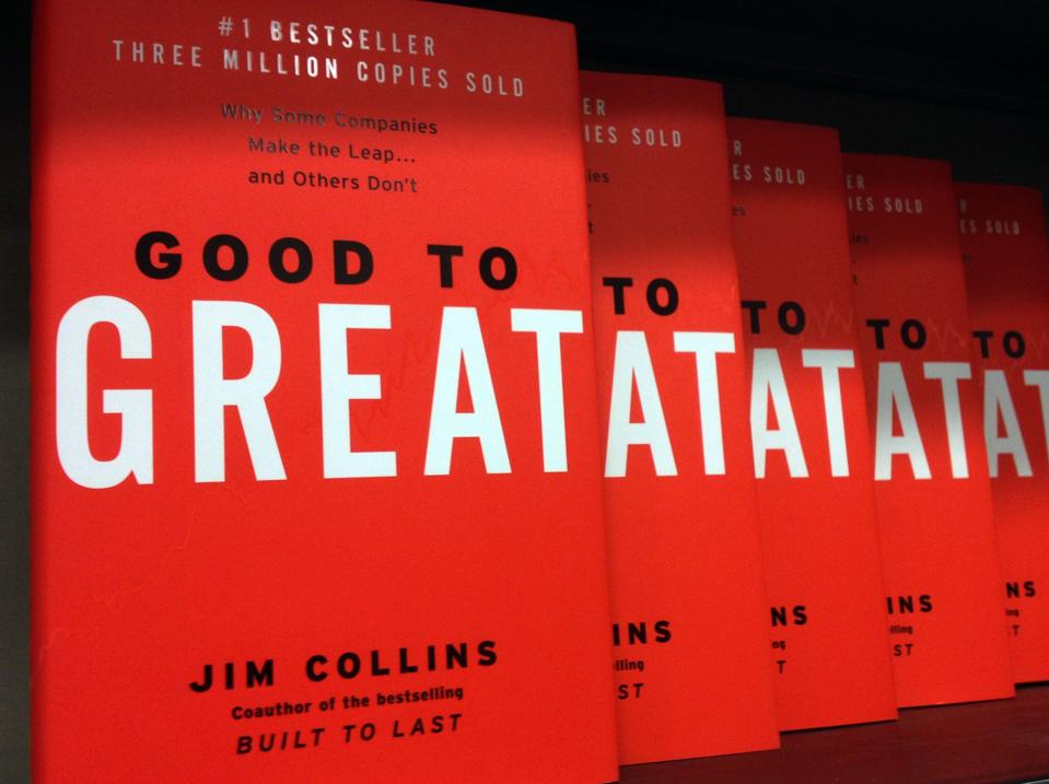 Good to Great by Jim Collins. Photo by Bill Uhrich 4/30/2014