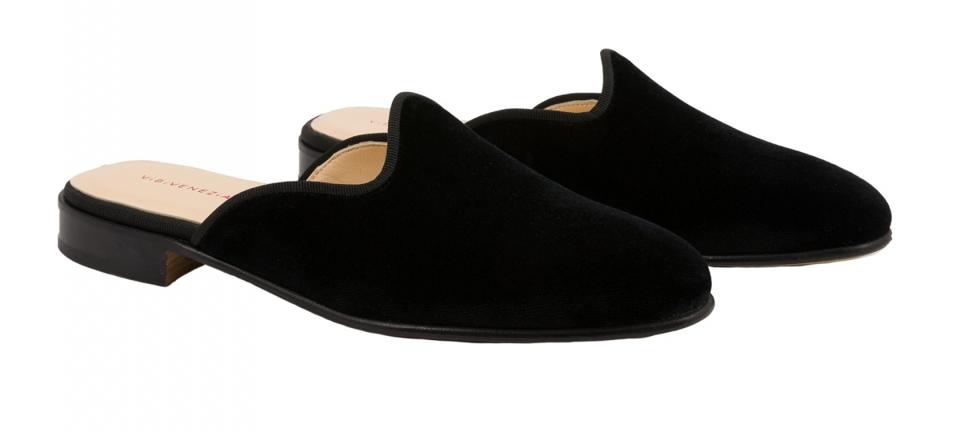 Loafers Mule Nero by ViBi Venezia