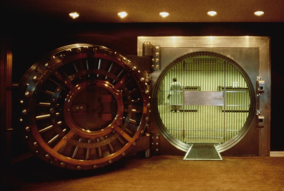 Vault at the National Bank of Laredo