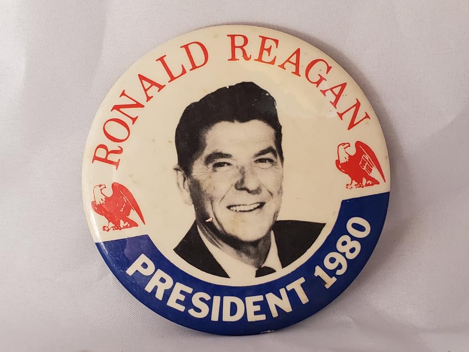 Reagan Campaign Button