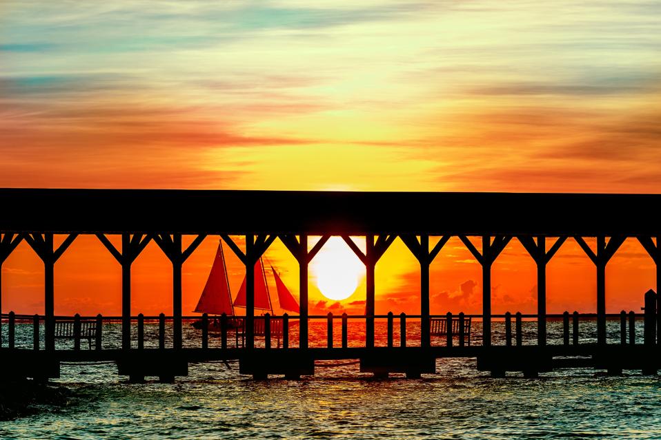Sunset Key Cottages is renowned for its spectacular sunset views.