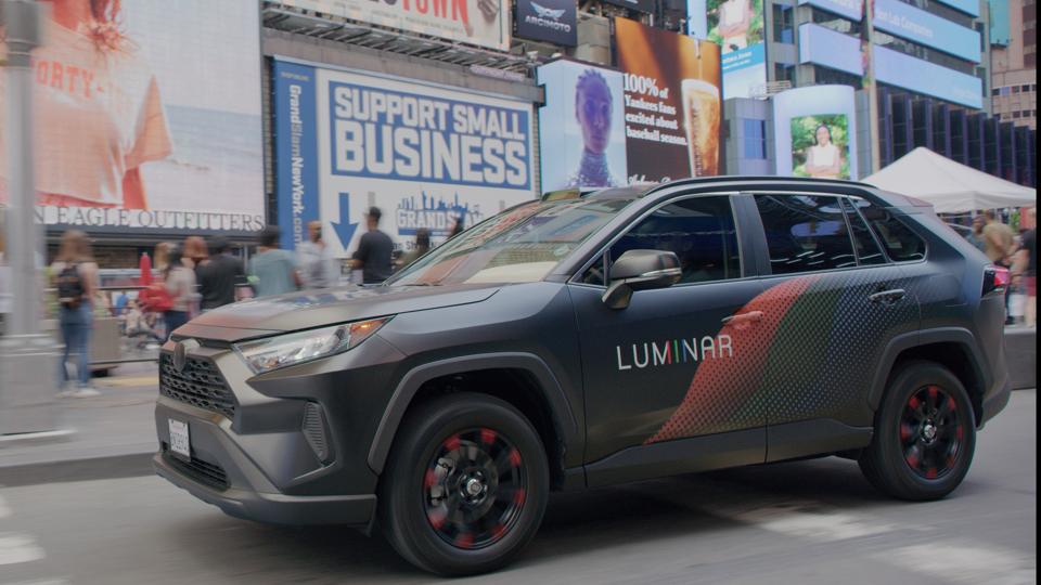 Luminar Unveils 'Blade' Lidar That's Integrated Into Vehicle Body