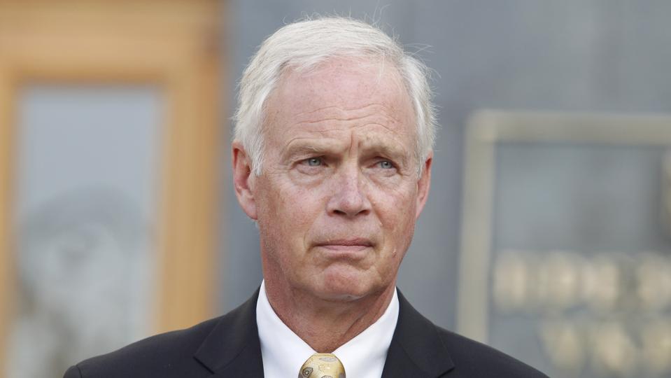 The US Senators Ron Johnson Visits Kiev