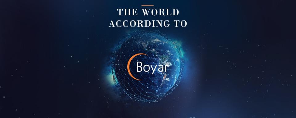 The World According to Boyar Podcast logo