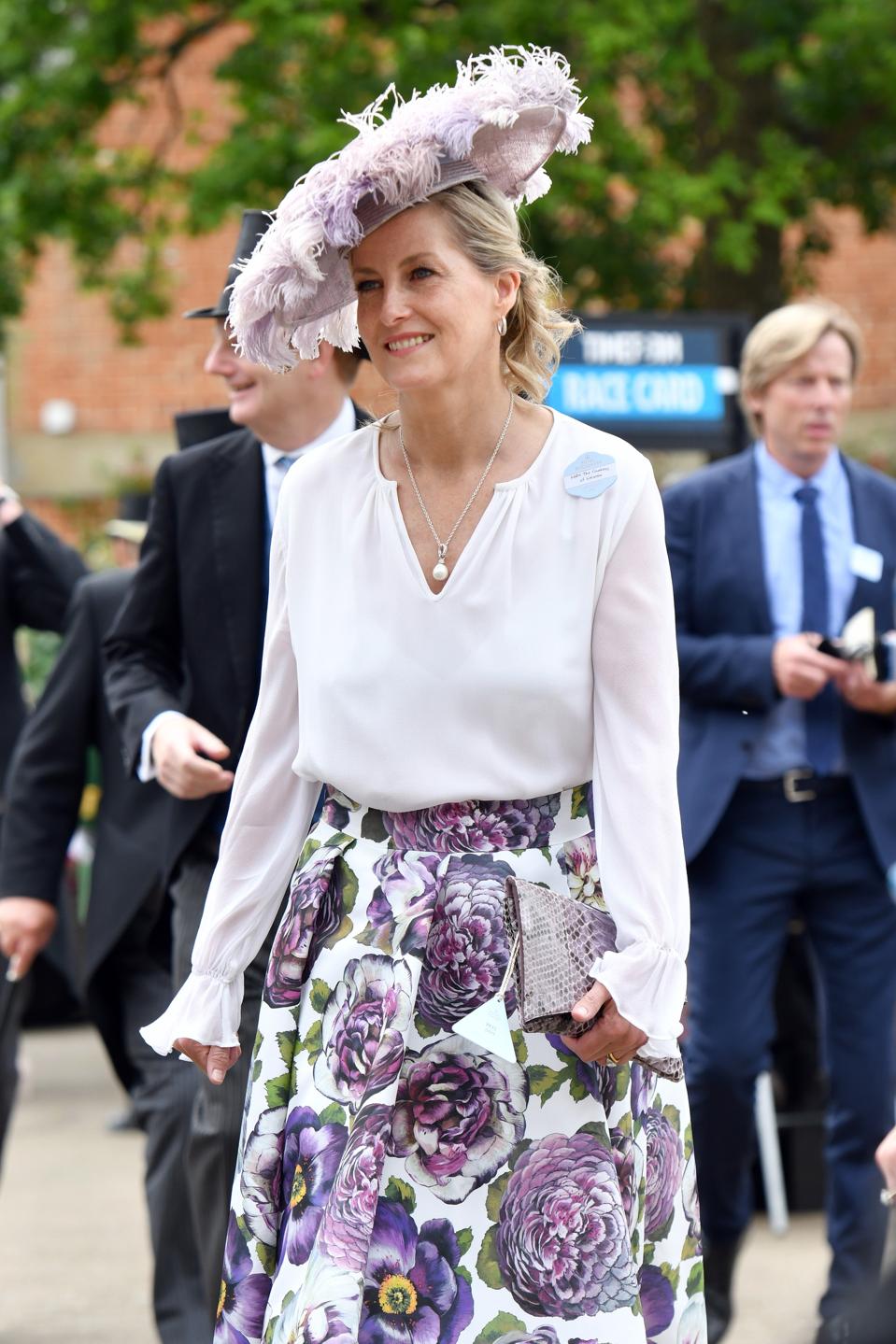 Sophie, Countess of Wessex at 2021 Royal Ascot - Fashion, Day Two