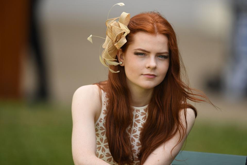 Racegoers at Royal Ascot