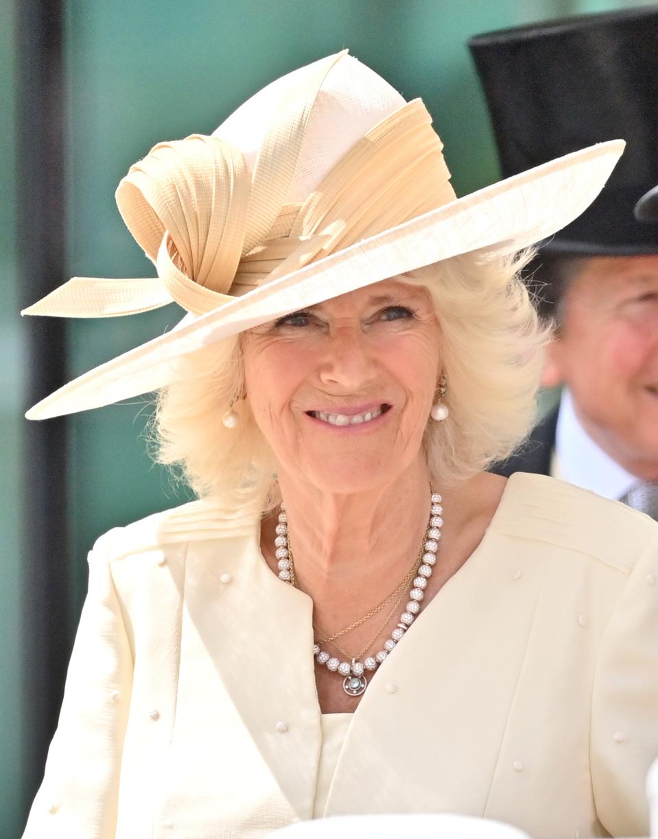 Camilla, Duchess of Cornwall at 2021 Royal Ascot - Day Two