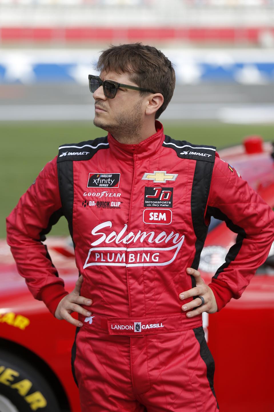 Cryptocurrency Coming To Nascar In A Big Way Thanks To Driver Landon Cassill