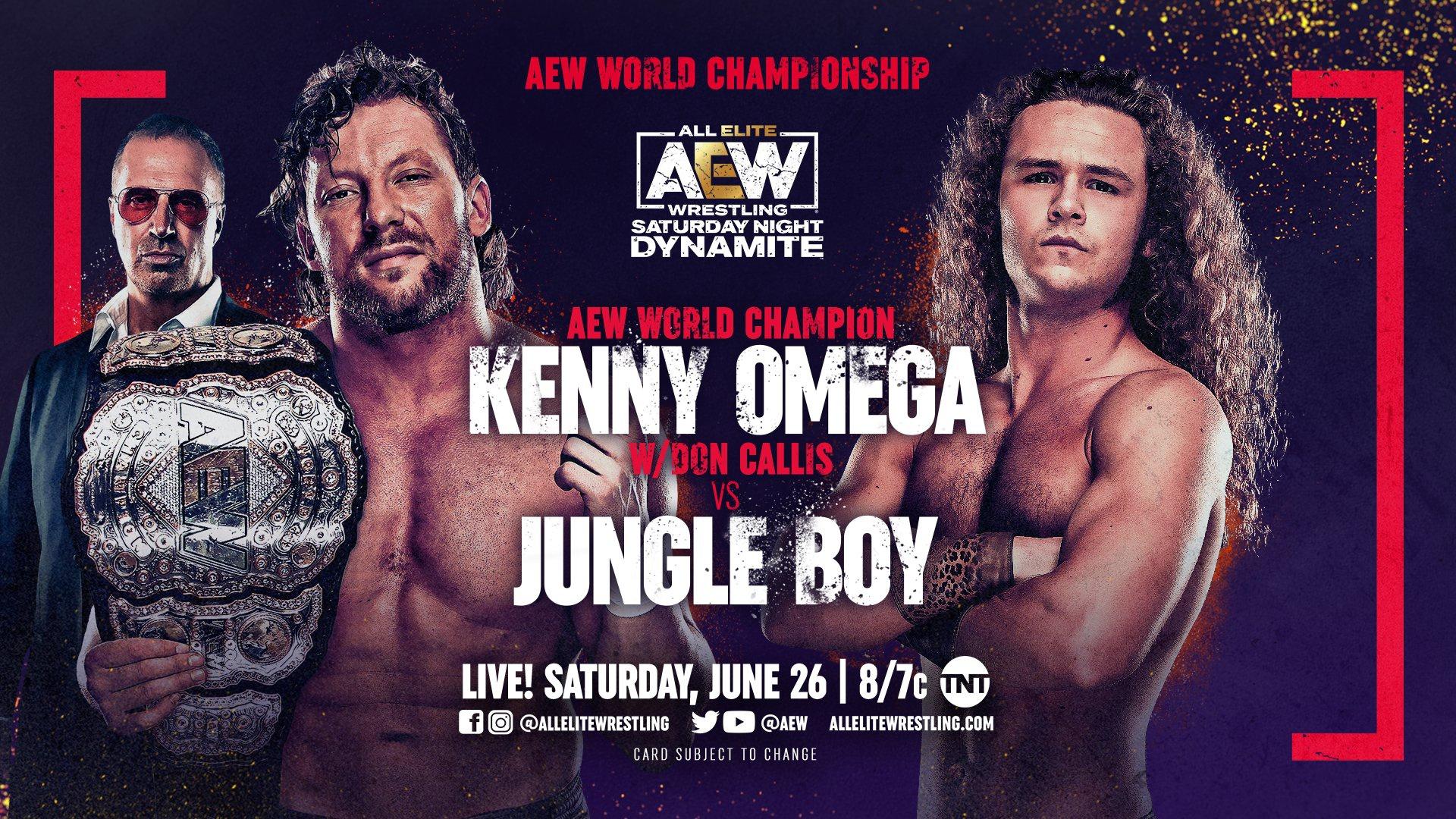 AEW Dynamite Results: Winners News And Notes After Kenny Omega Beats Jungle Boy - Vimarsana News