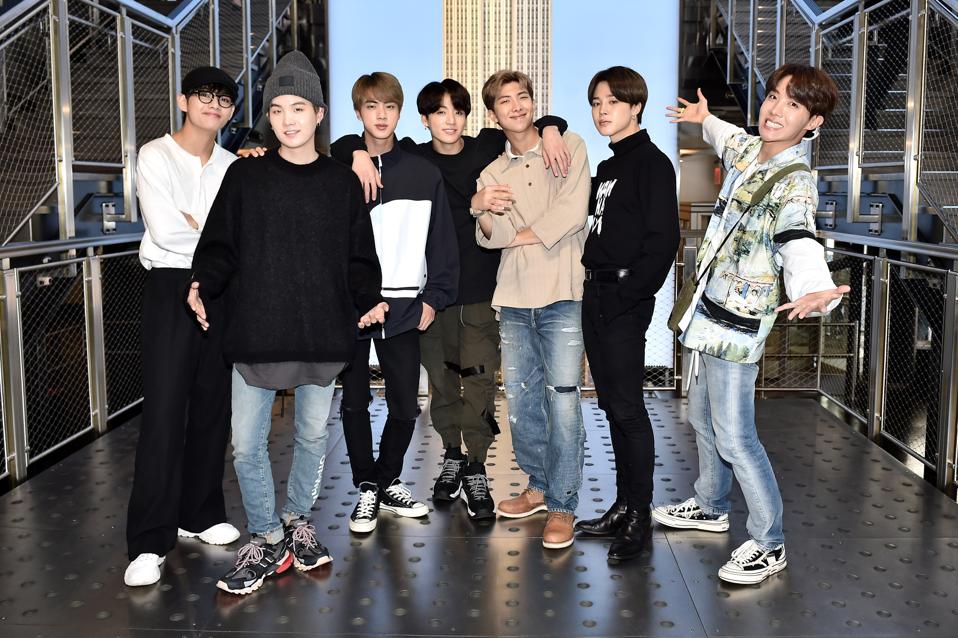 Empire State Building Hosts K-Pop Group BTS