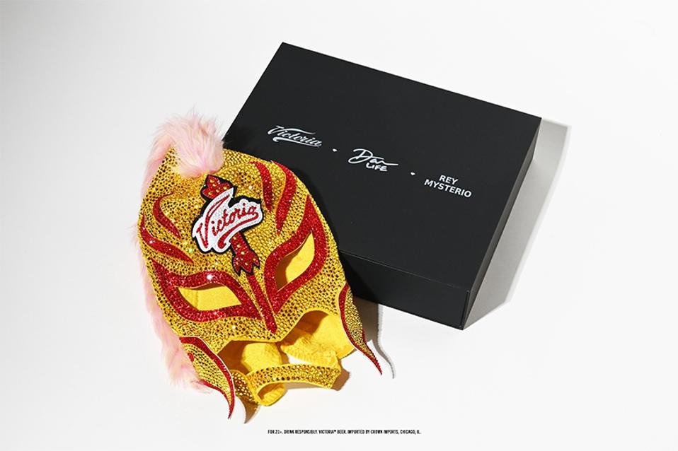 Dan Life & Mexican Beer Brand Victoria Release Bedazzled WWE Rey