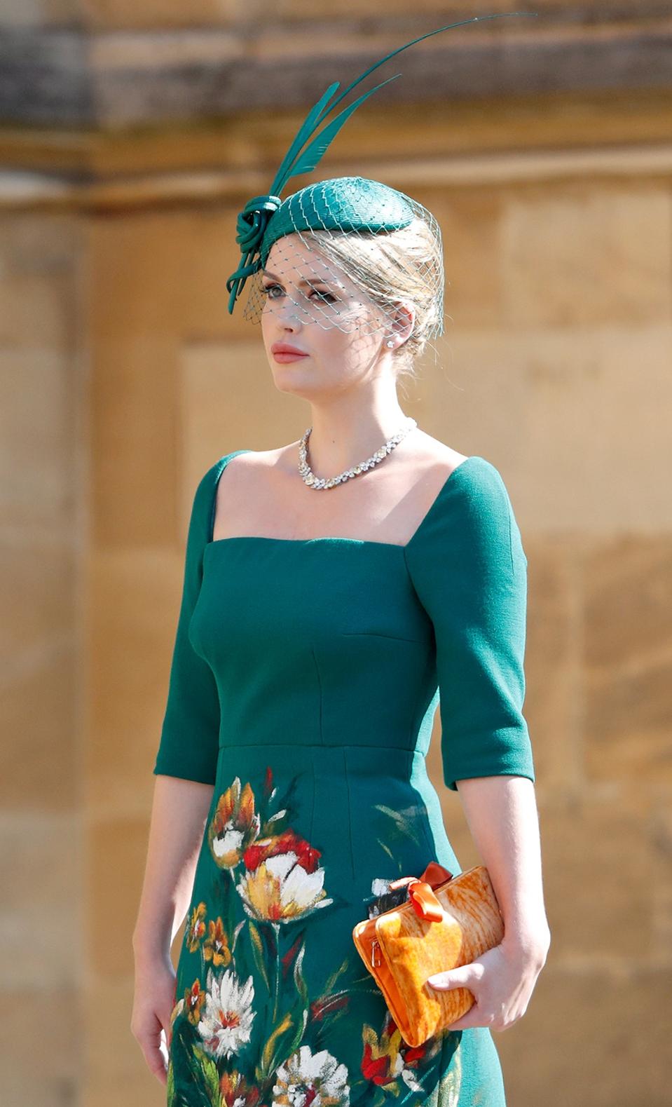 kitty spencer green dress Lady Kitty Spencer Takes After Princess Diana When It Comes To Style