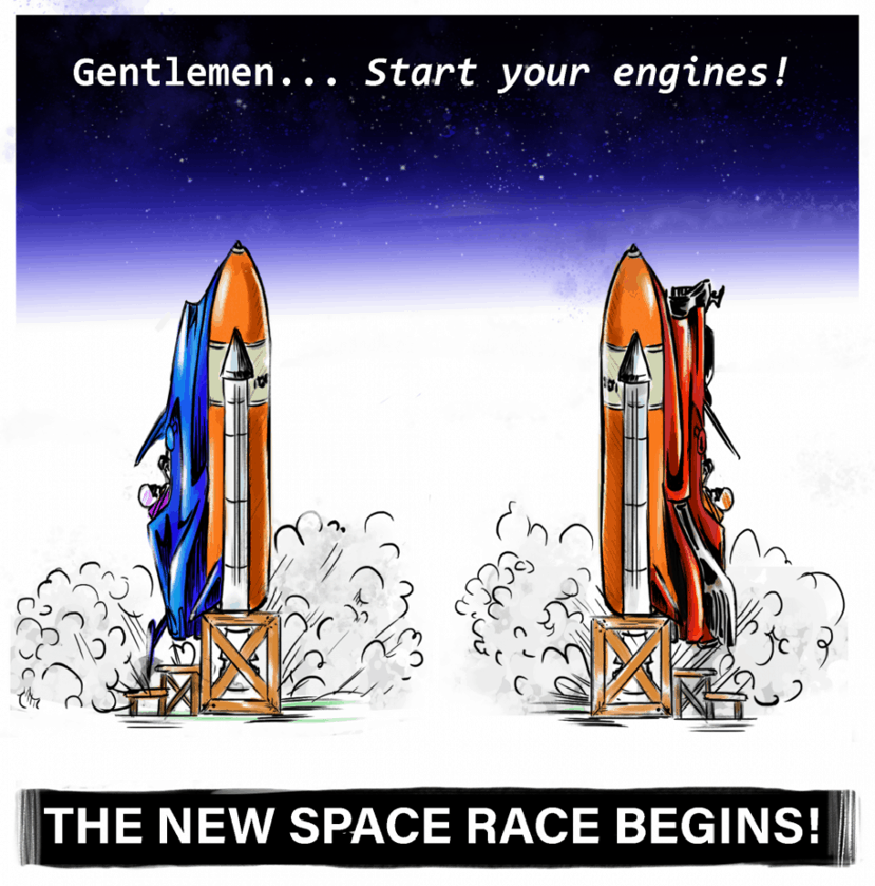 Why The Billionaire Space Rivalry Is Great For Everyone